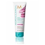 Тонирующая маска для волос «color depositing mask» тон hibiscus 200 мл moroccanoil - изображение