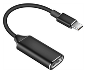 Компактный адаптер-переходник USB Type-C - HDMI (4k)