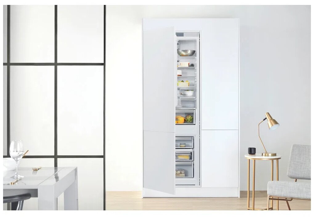 Встраиваемый холодильник Whirlpool SP40 802 EU, белый - фотография № 14