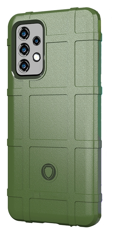 Чехол-бампер MyPads для Samsung Galaxy A52 5G (SM-A525F) 2021 противоударный усиленный ударопрочный зеленый