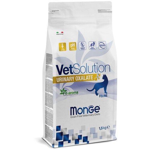Сухой корм для кошек Monge VetSolution, для лечения МКБ, беззерновой 400 г