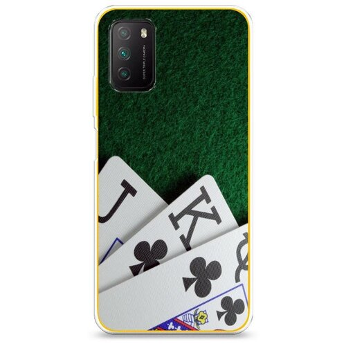 фото Силиконовый чехол "валет король дама" на xiaomi poco m3 / сяоми поко м3 case place