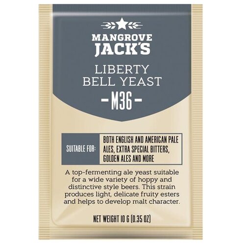 Дрожжи Mangrove Jacks пивные M36 Liberty Bell Ale 10 г