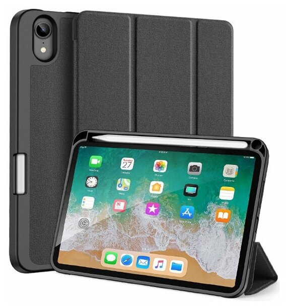 Чехол Dux Ducis Domo для Apple iPad Mini 6, черный