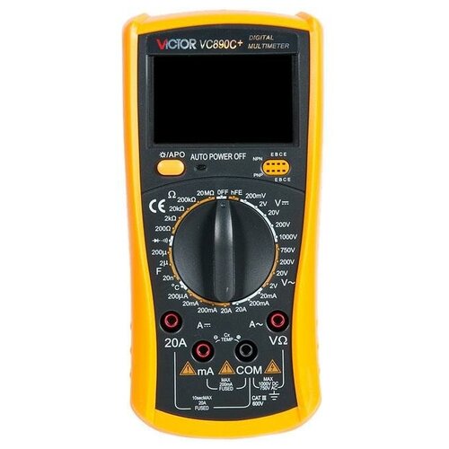 Мультиметр Victor VC890C+ мультиметр victor [multimeter] vc830l