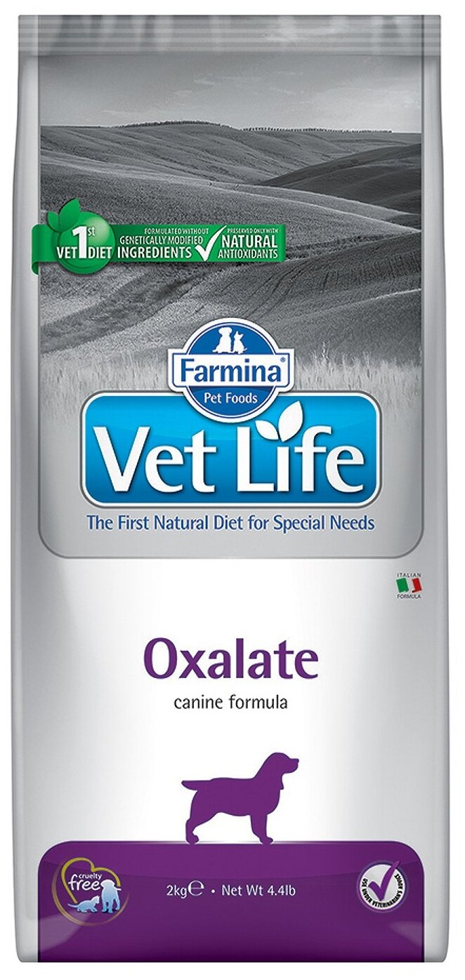 vet life oxalate корм для собак
