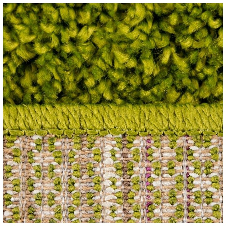 Ковер Витебские ковры Шегги, sh06 салат, 2.3 х 1.6 м - фотография № 9