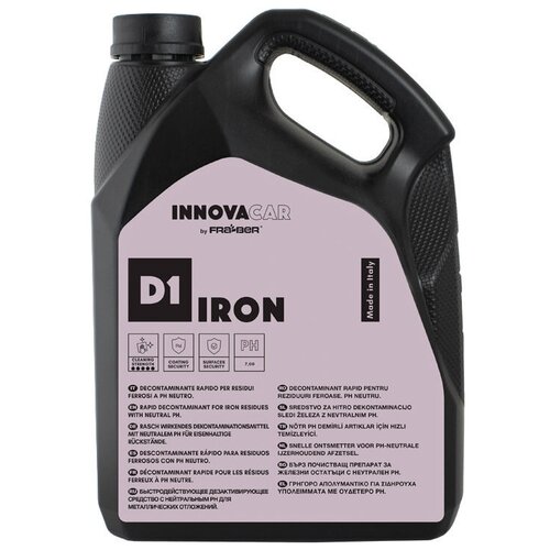 INNOVACAR D1 Iron - состав для удаления металлических вкраплений и ржавчины с нейтральным pH