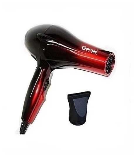 Фен Professional Hair Dryer 1719 /1800Вт/ 2 скорости/ 3 режима нагрева/ насадка концентратор/ функция ионизации