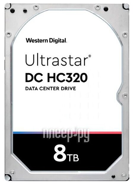 8Tb WD Ultrastar DC HC320 (HUS728T8TAL5204) {SAS 12Gb/s, 7200 rpm, 256mb buffer, 3.5