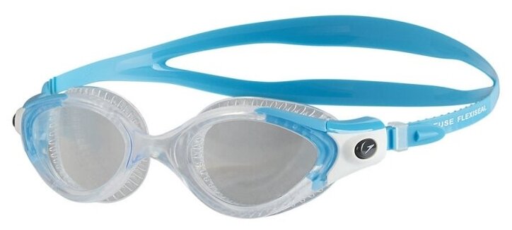 Очки для плавания SPEEDO Futura Biofuse Flexiseal, 8-11312C105A, прозрачные линзы, прозрачная оправа
