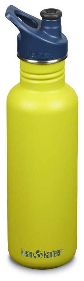 Бутылка Klean Kanteen NEW Classic Sport 27oz (800 мл) Green Apple 1008443