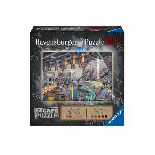 Пазл-квест Фабрика игрушек 368 эл, Ravensburger