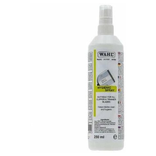 Wahl 4005-7051 Гигиенический спрей для ухода за ножами машинок для стрижки, 250 мл wahl очищающий дезинфицирующий спрей wahl cleaning spray 4005 7052