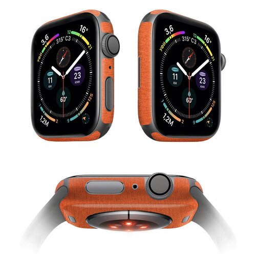 Защитная пленка MOCOLL для корпуса Apple Watch серия 7 41mm (2шт) Металлик Оранжевый