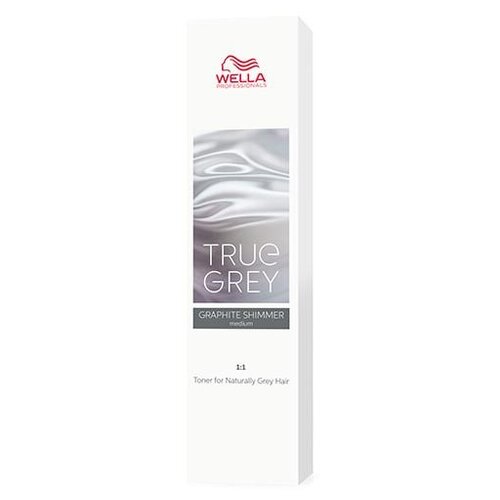 Wella Professionals True Grey тонер для натуральных седых волос, graphite shimmer medium