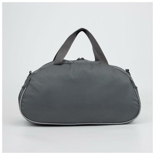 фото Сумка спортивная luris отдел на молнии, наружный карман, серая