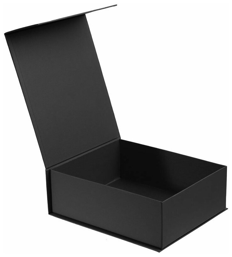 Подарки Чёрная подарочная коробка (24 х 21 х 9 см)