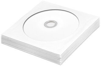Диск DVD-R Ritek 4,7Gb 16x Printable Ritek, в бумажном конверте с окном, 10 шт.
