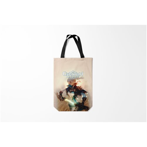 фото Сумка-шоппер / 31х42 см / геймерам / genshin impact burnettie