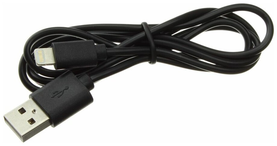 фото Шнур USB дата-кабель совместимый с iPhone 5 1м OD4.0/ROHS/медь 2A