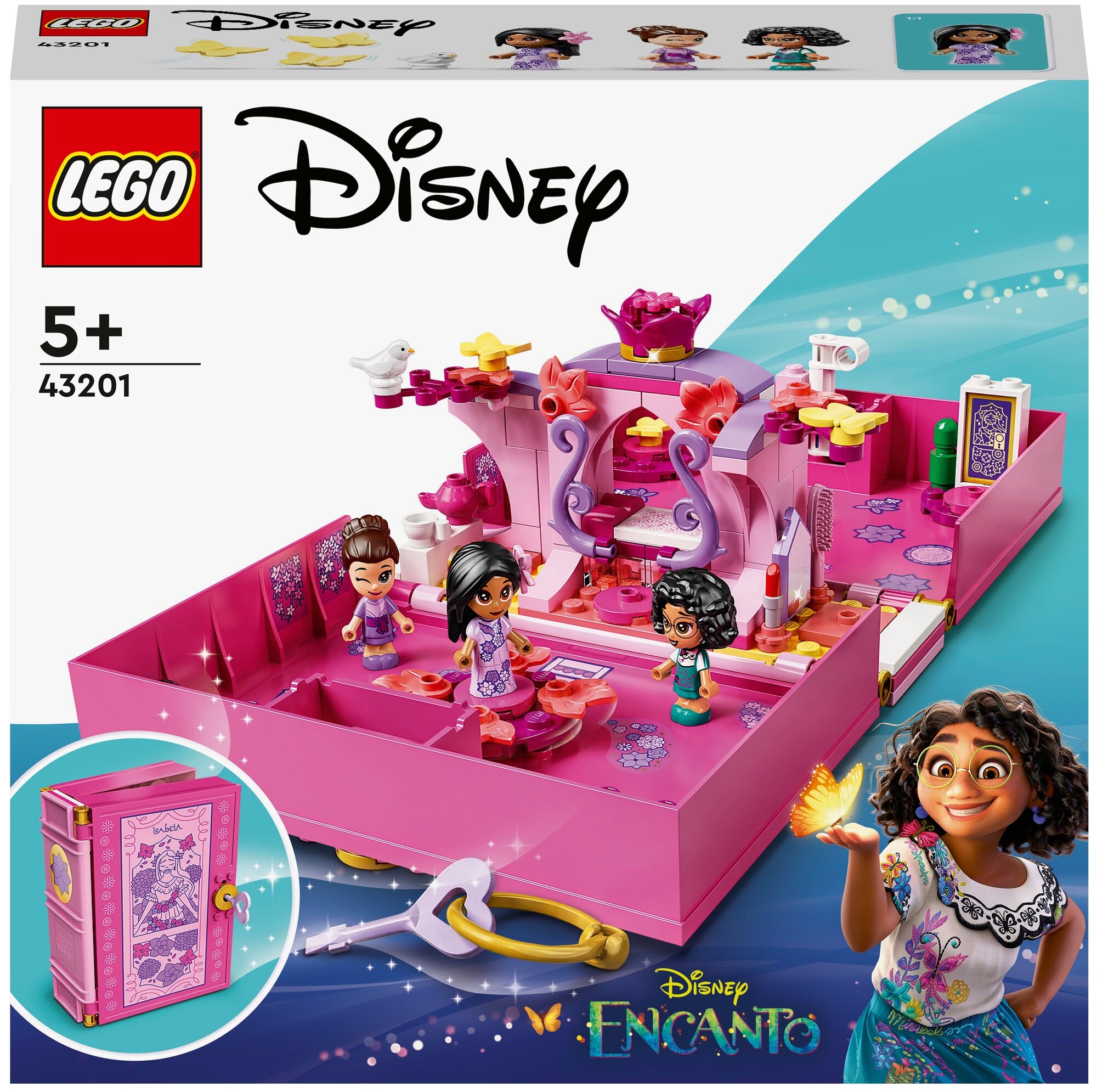 Конструктор LEGO Disney Princess 43201 Волшебная дверь Изабеллы, 114 дет.