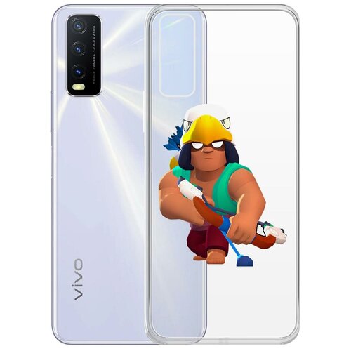 фото Чехол-накладка clear case brawl stars-бо для vivo y20 krutoff group