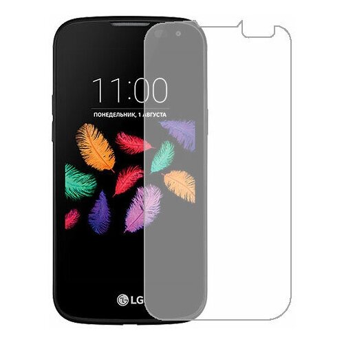 LG K3 защитный экран Гидрогель Прозрачный (Силикон) 1 штука lg k8 2018 защитный экран гидрогель прозрачный силикон 1 штука