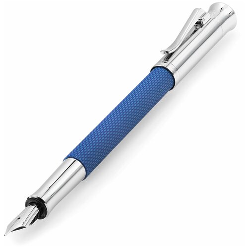 Перьевая ручка Graf von Faber-Castell Classic Guillloche Indigo