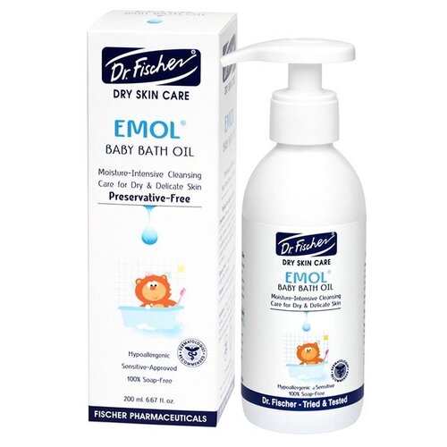 Д-р Фишер масло д/купания 200мл младенц