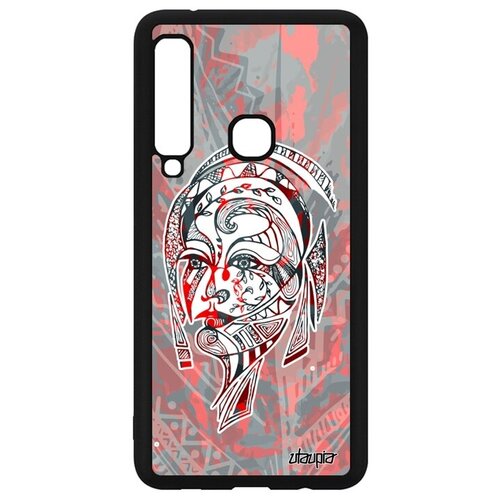 фото Защитный чехол на телефон // samsung galaxy a9 2018 // "портрет женщины" woman этнический, utaupia, розовый
