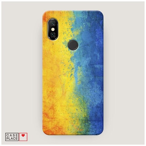 фото Чехол пластиковый xiaomi redmi note 6 pro флаг украины 2 case place