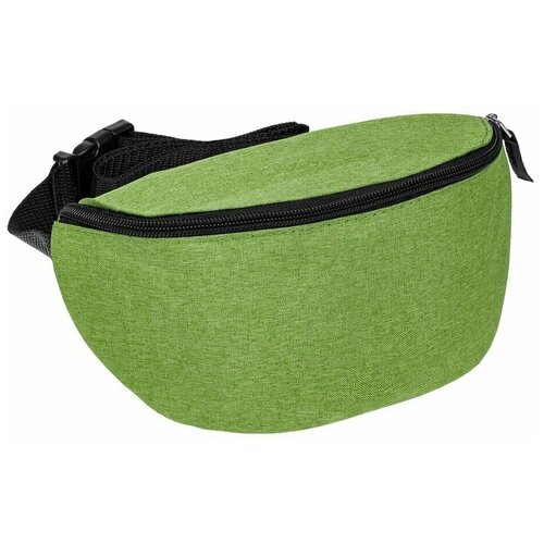 Сумка  поясная Unit повседневная, текстиль, полиэстер, зеленый