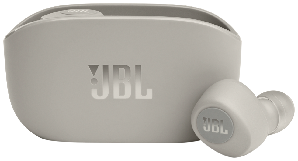 Наушники True Wireless JBL Wave 100 Silver (JBLW100TWSIVR)