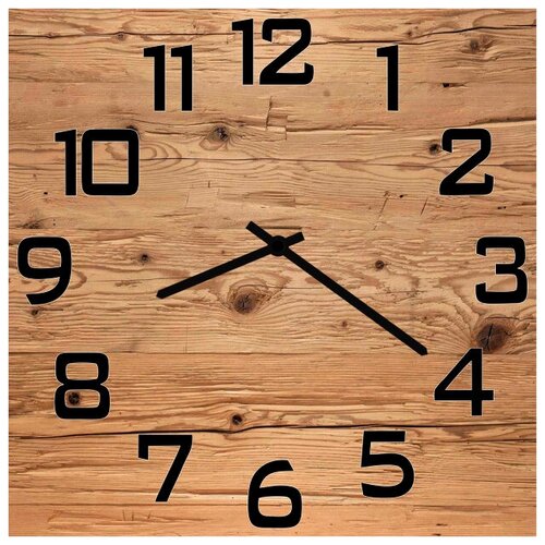 фото Svs настенные часы svs 3502986 дерево