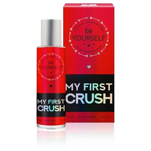 Туалетная вода женская Be Yourself My First Crush, 50 мл