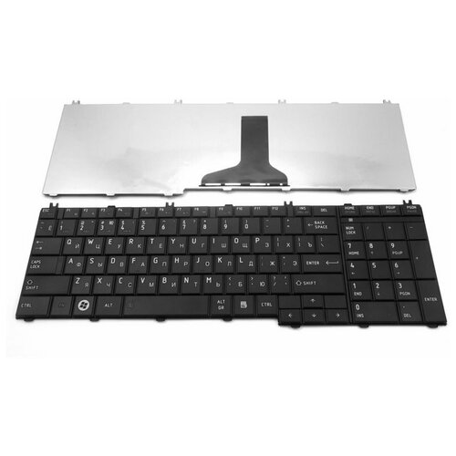 Клавиатура для ноутбука Toshiba Satellite L755D черная 91000₽