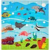 Мягкая самоклеящаяся 3D панель для стен LAKO DECOR, коллекция Детская комната, цвет Мир океана, 70x77 (5мм) - изображение