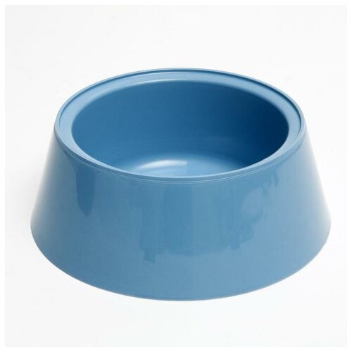 фото Миска 1,2 л, синяя qwen