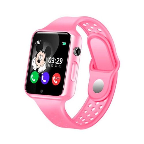 Детские часы с GPS Smart Baby Watch G98 Розовые 398000₽