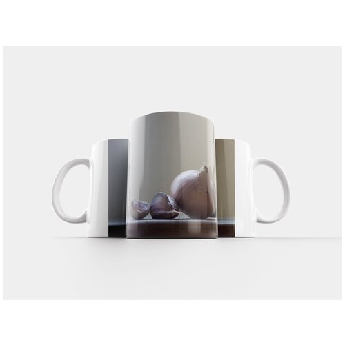 фото Кружка "лук, чеснок, фон" 320 мл lotsprints