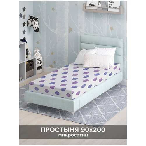 Простыня натяжная Ambesonne с принтом 