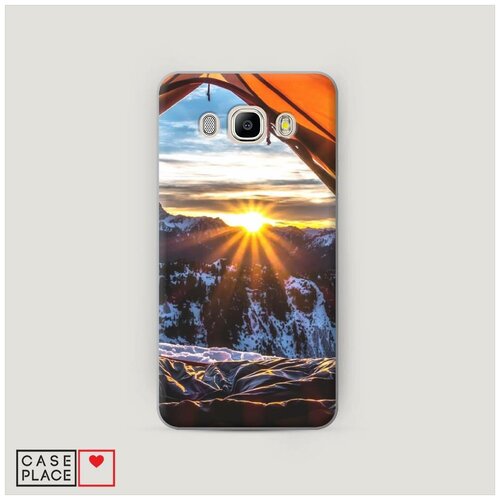 фото Чехол пластиковый samsung galaxy j5 2016 горы 7 case place