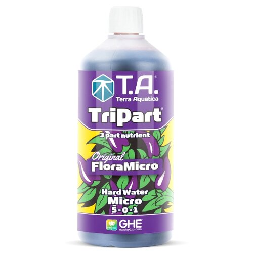 Удобрение T.A. (GHE) TriPart Flora Micro HW 1л