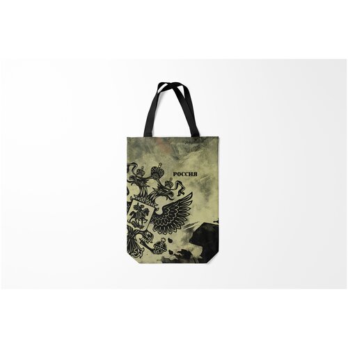 фото Сумка-шоппер / 31х42 см / патриотичные / я русский россия burnettie