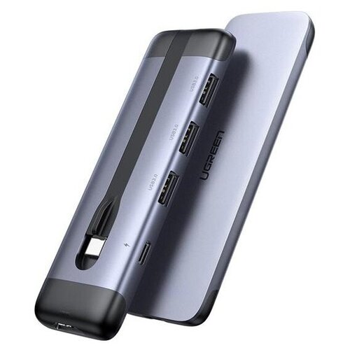 Хаб разветвитель Ugreen 5 в 1 USB 30 HDMI PD 70408 451000₽