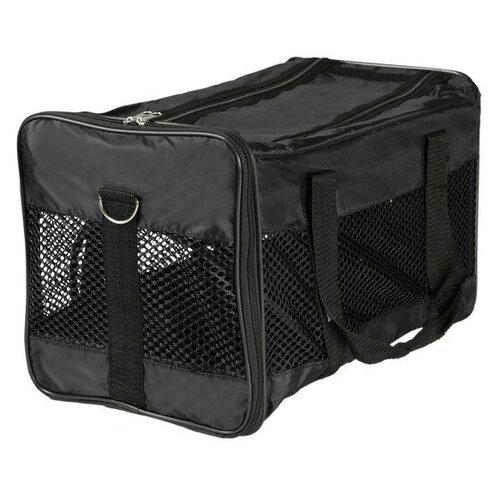 фото Сумка-переноска для собак trixie 28851 30х30х55 см черный