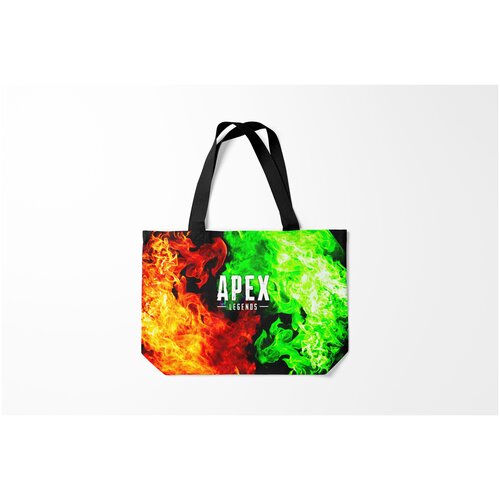 фото Сумка-шоппер / 46х35 см / геймерам / apex legends burnettie