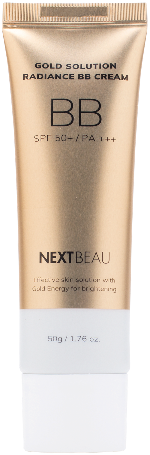 Nextbeau BB крем Gold, 50 мл/50 г, оттенок: 02 натуральный бежевый