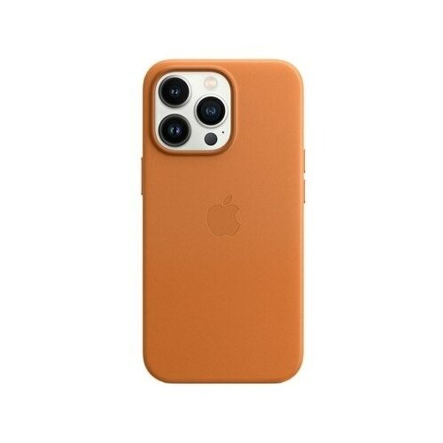 фото Панель-накладка apple silicone case with magsafe marigold для iphone 13 pro